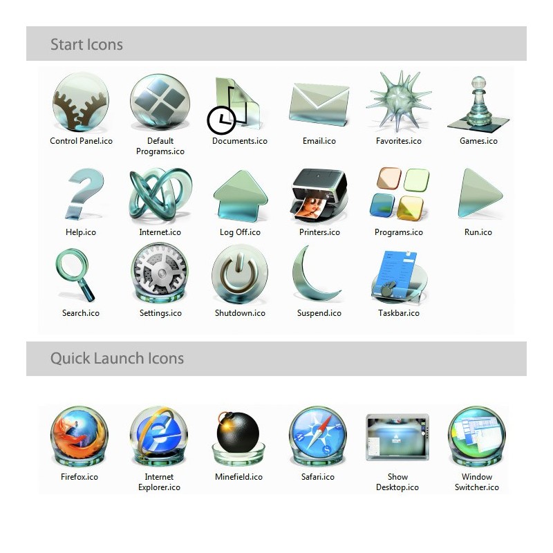 windows vista icon pack for iconpackager