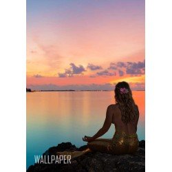 Wallpaper Mermaid Meditation
