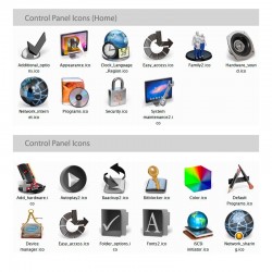Carbon - Iconpackager Theme - Control Panel icons