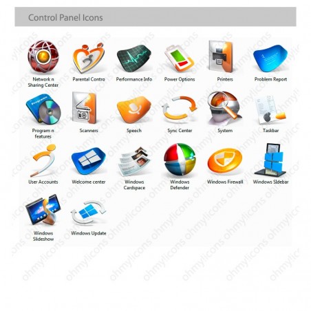 Futuristic Icons For Windows