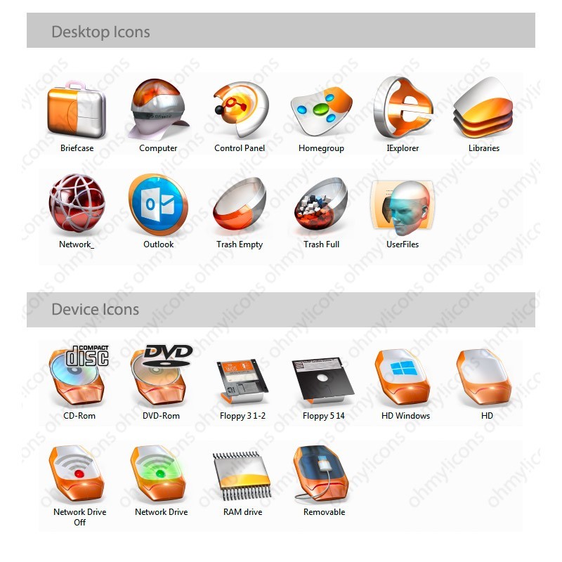 candybar system icons