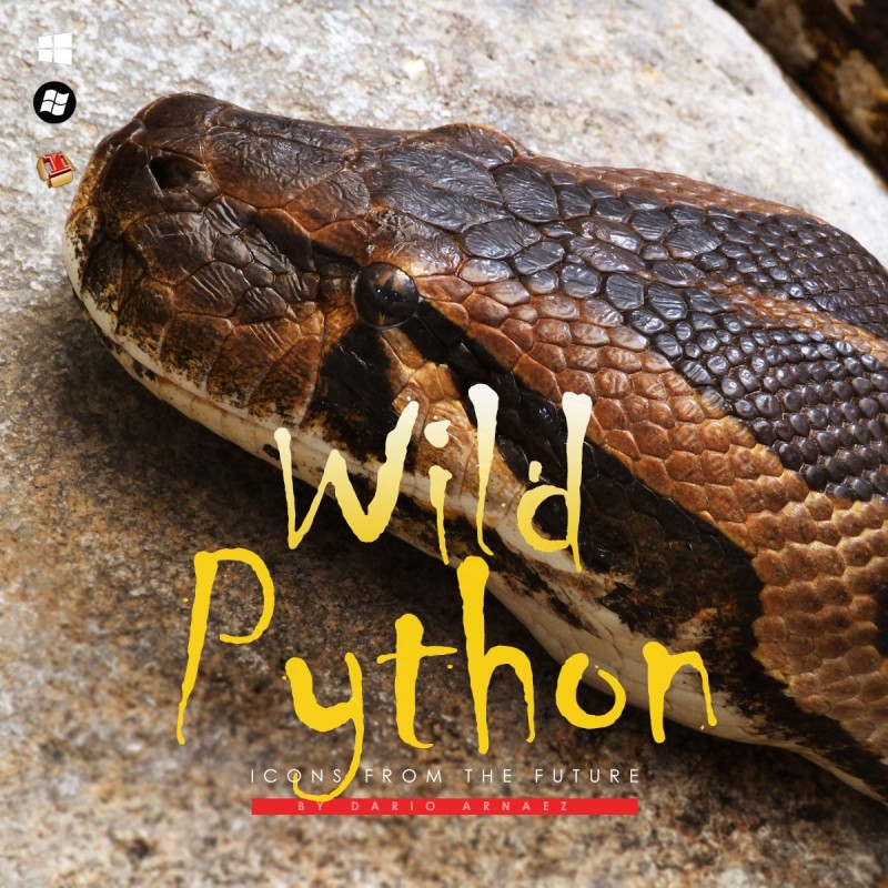 Wild Python - Iconpackager Theme
