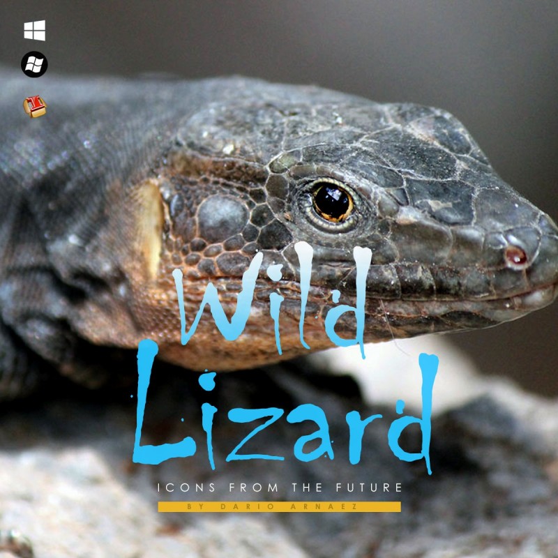 Wild Lizard - Iconpackager Theme