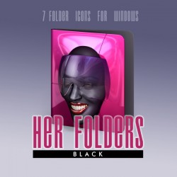 Her Folders - Black