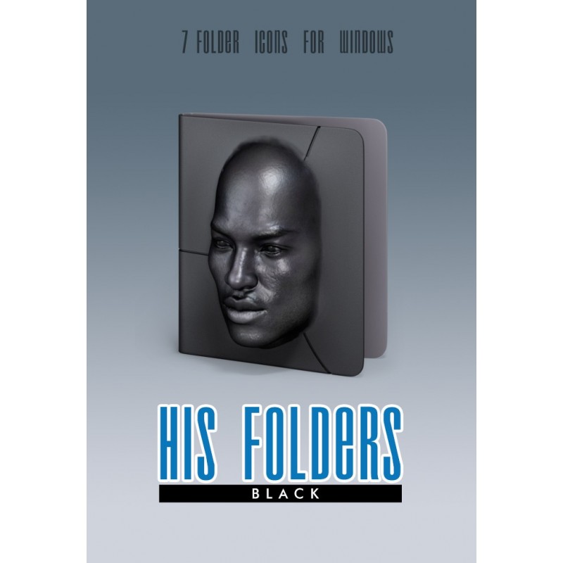 His Folders - Black
