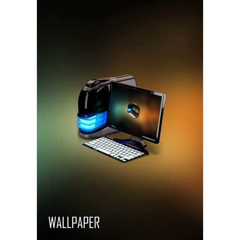 Cyclop Computer - 4K Wallpaper