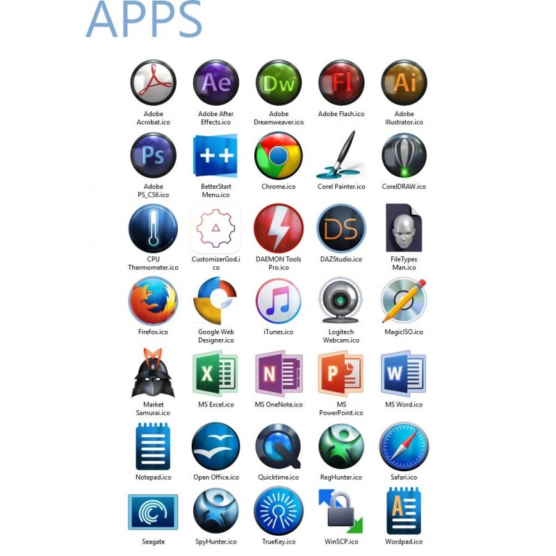 windows 10 free theme icons