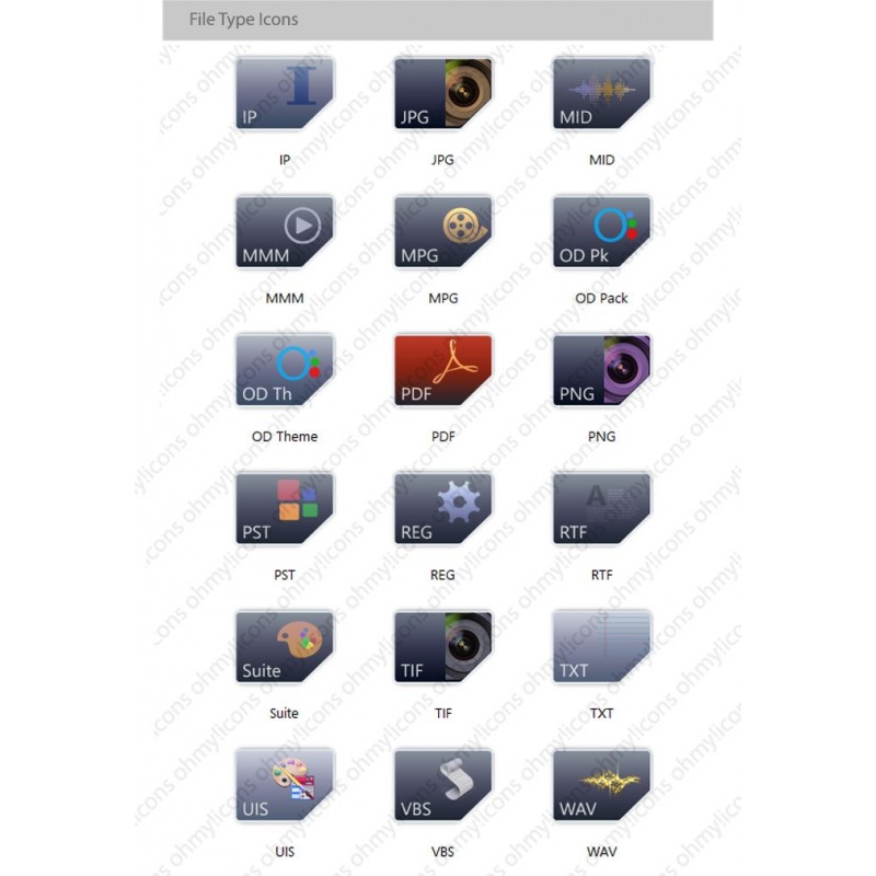 windows 10 black icon pack
