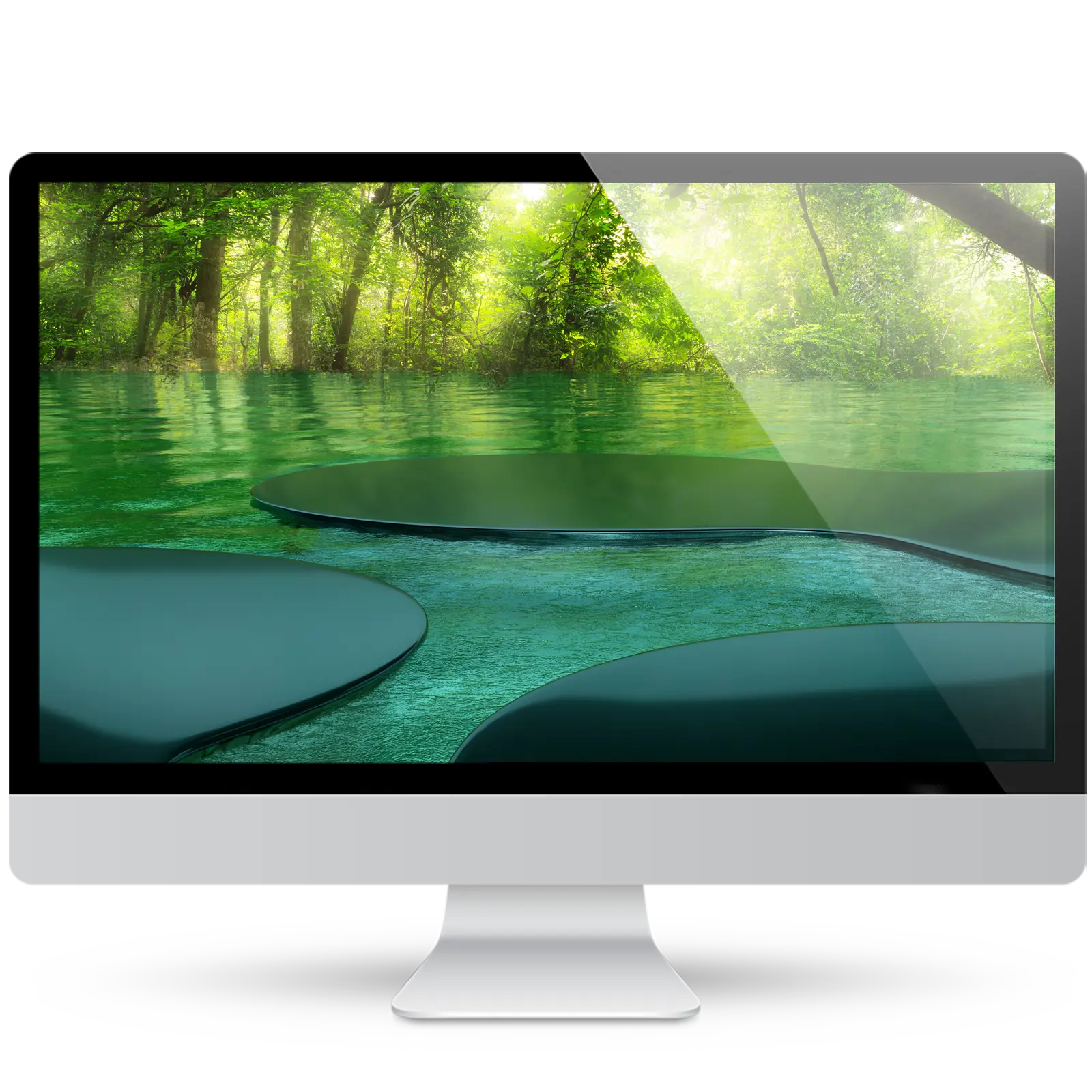 Amazonas wallpaper green