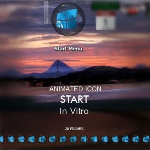 Start: Animated Glass Icon for Docks | OHMYicons