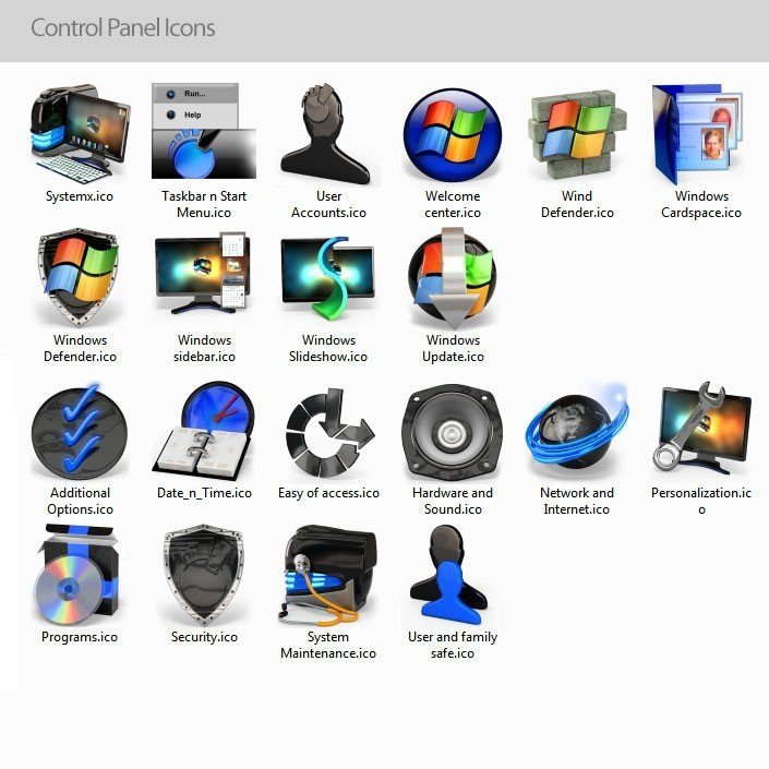 Cyclop 2 - Glossy Black Icons - Image 9