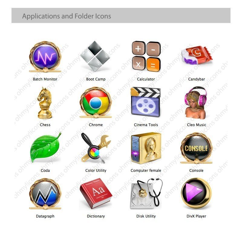 Cleo - Egyptian Mac Icons - Image 12