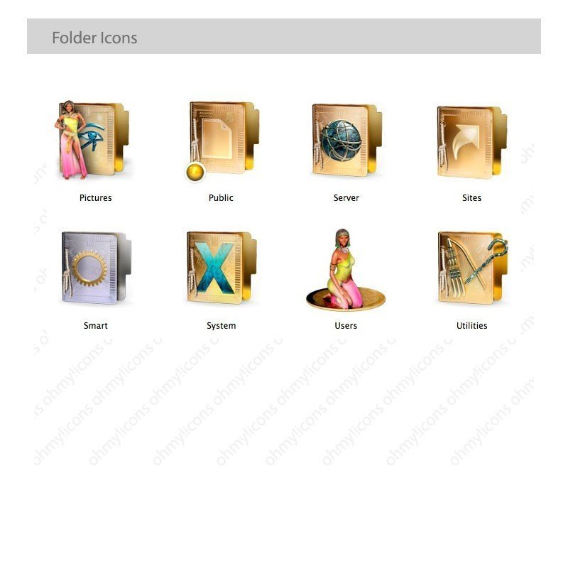 Cleo - Egyptian Mac Icons - Image 4