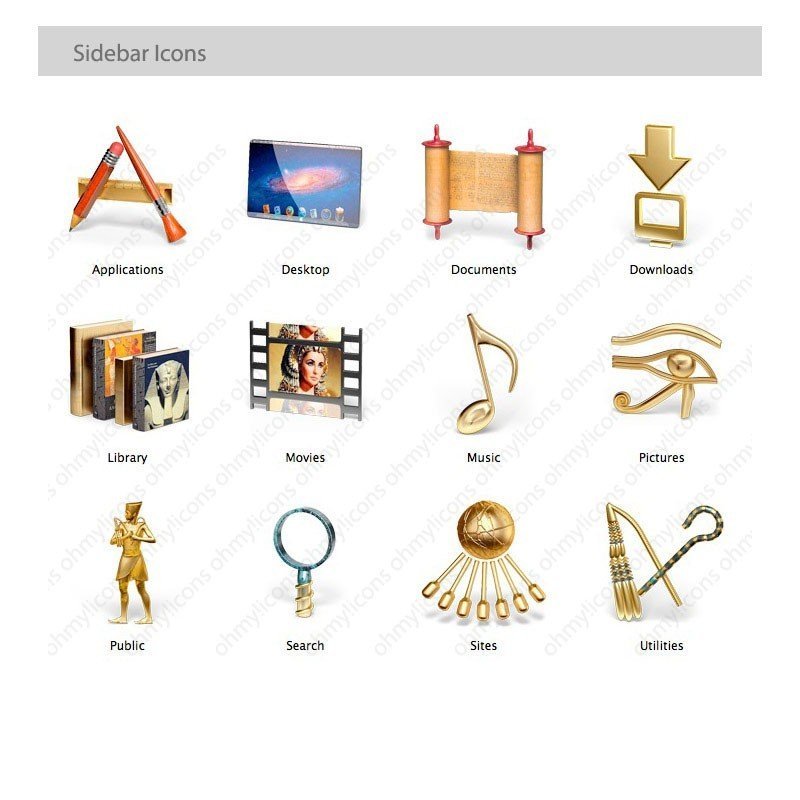 Cleo - Egyptian Mac Icons - Image 6