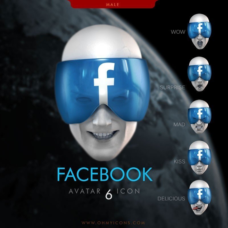 Facebook Faces - He