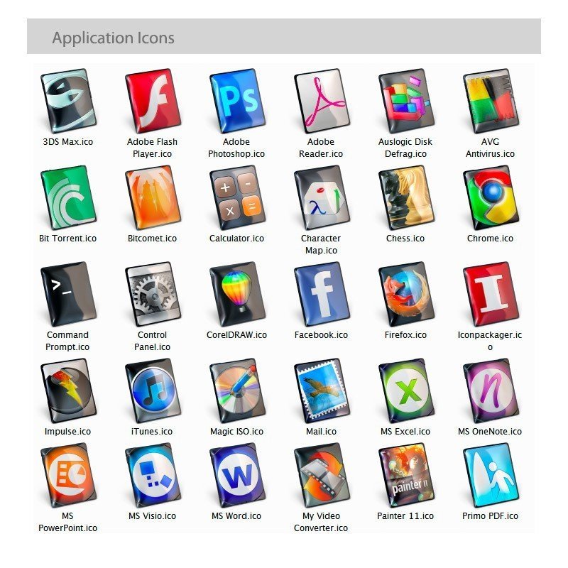 Carbon - Black Icons for Windows - Image 10