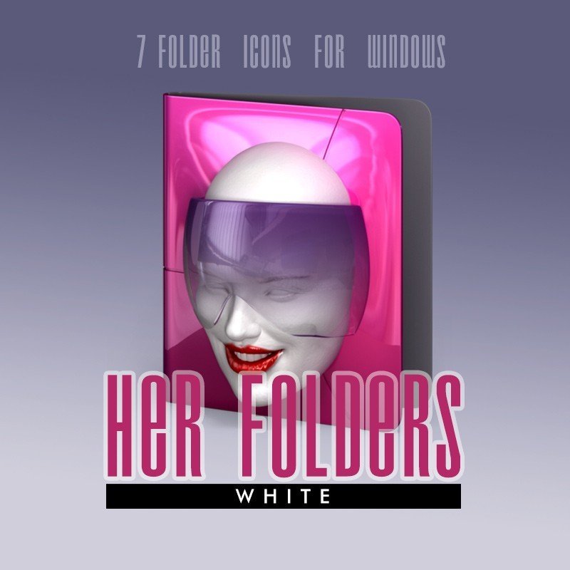 Her Folders - White