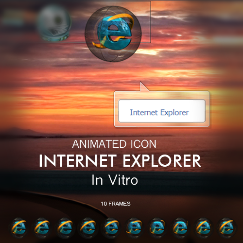 Animated Icon - Internet Explorer