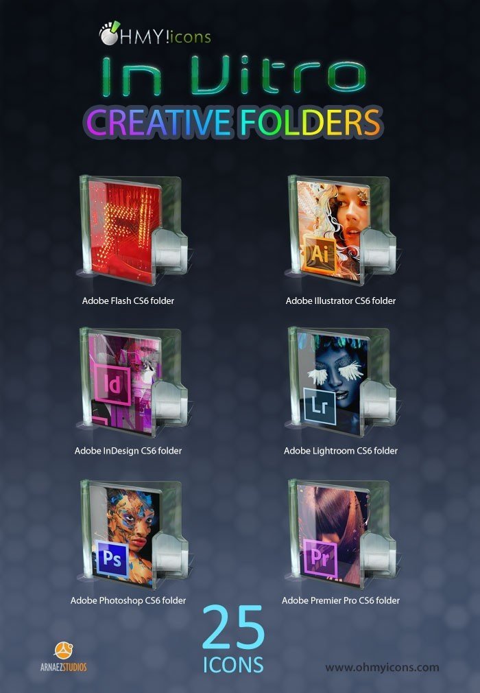 In Vitro Creative Folders (PNG) - Image 2