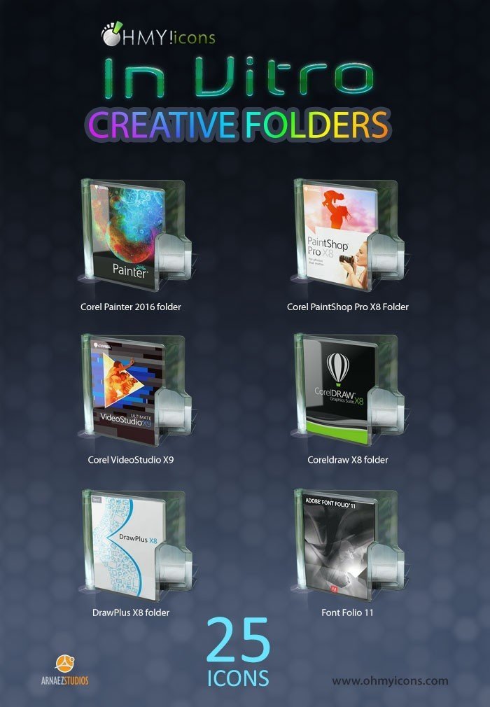 In Vitro Creative Folders (PNG) - Image 3