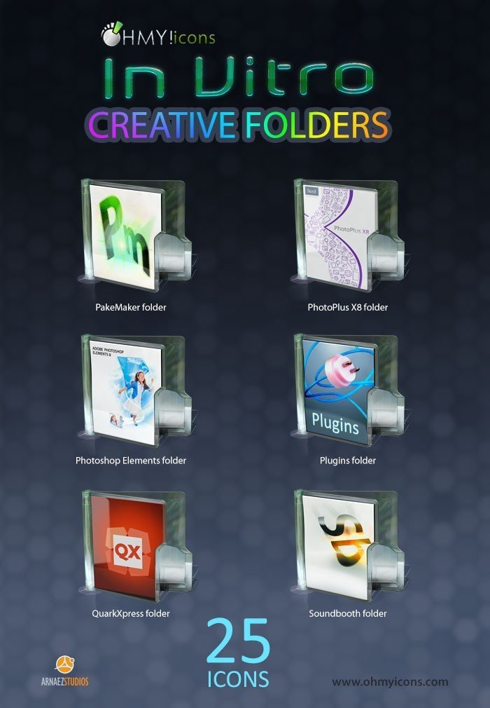 In Vitro Creative Folders (PNG) - Image 4