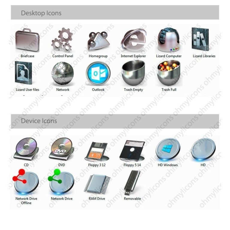 Wild Lizard: Lizard Icons for Windows | OHMYicons