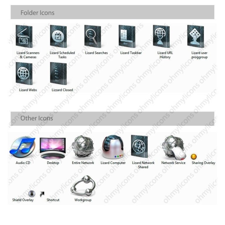 Wild Lizard: Lizard Icons for Windows | OHMYicons