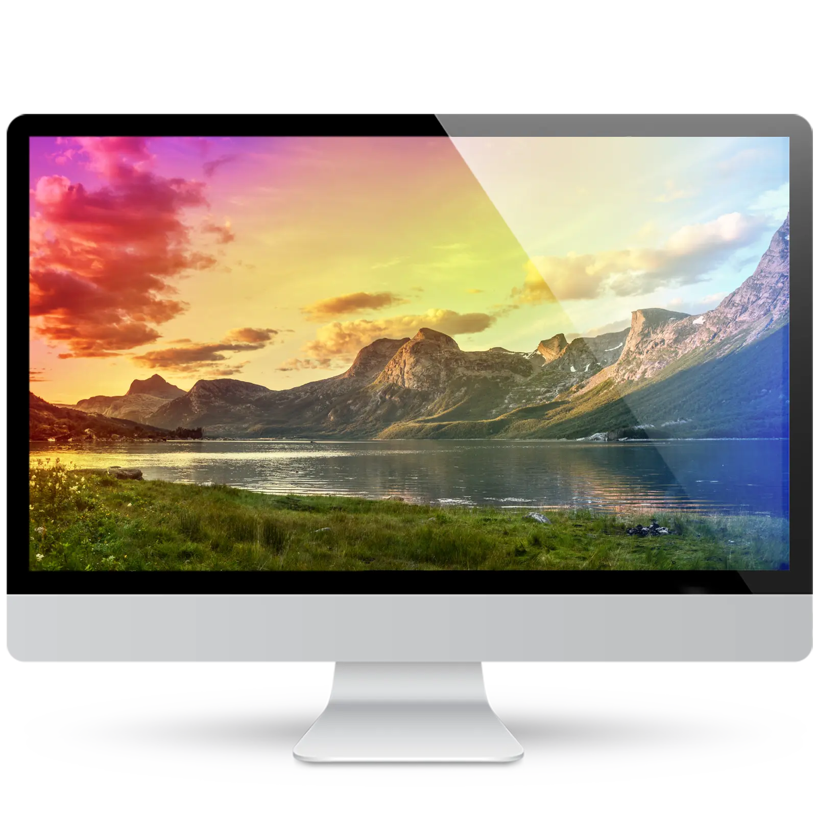 Prosperous: 4K Mountain Lake Wallpaper | OHMYicons