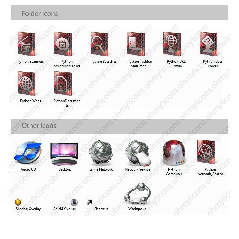 Wild Python - Iconpackager Theme - Image 5