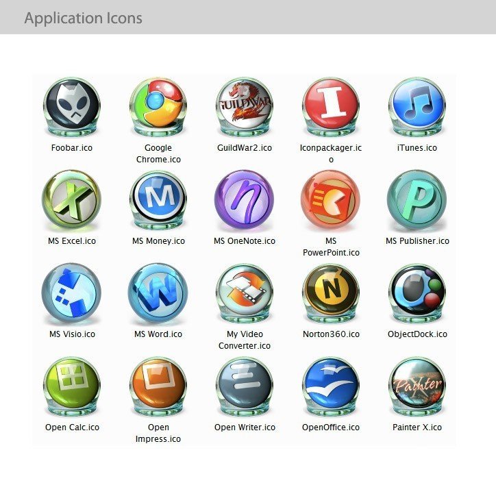 In Vitro - Glass Icons - Image 10