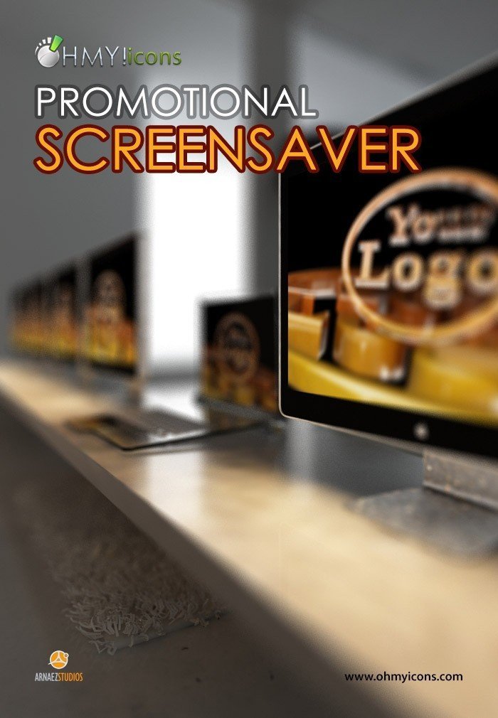 Screensaver with your logo