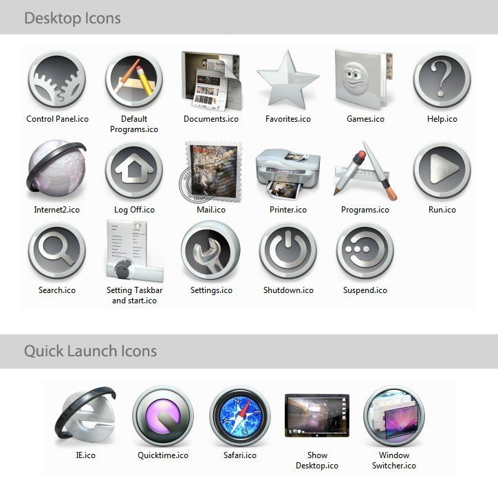 Snow Leopard - White Icons - Imagen 3