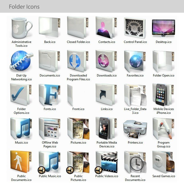 Snow Leopard - White Icons - Imagen 4