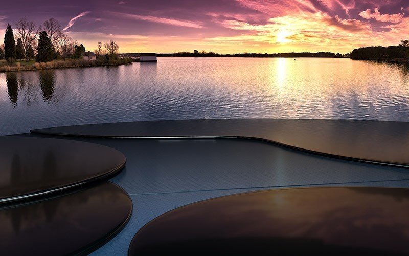 Sunset Lake - 4K Wallpaper - Imagen 2