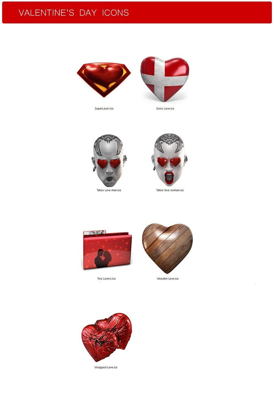 Valentine Icons - ICO - Image 5